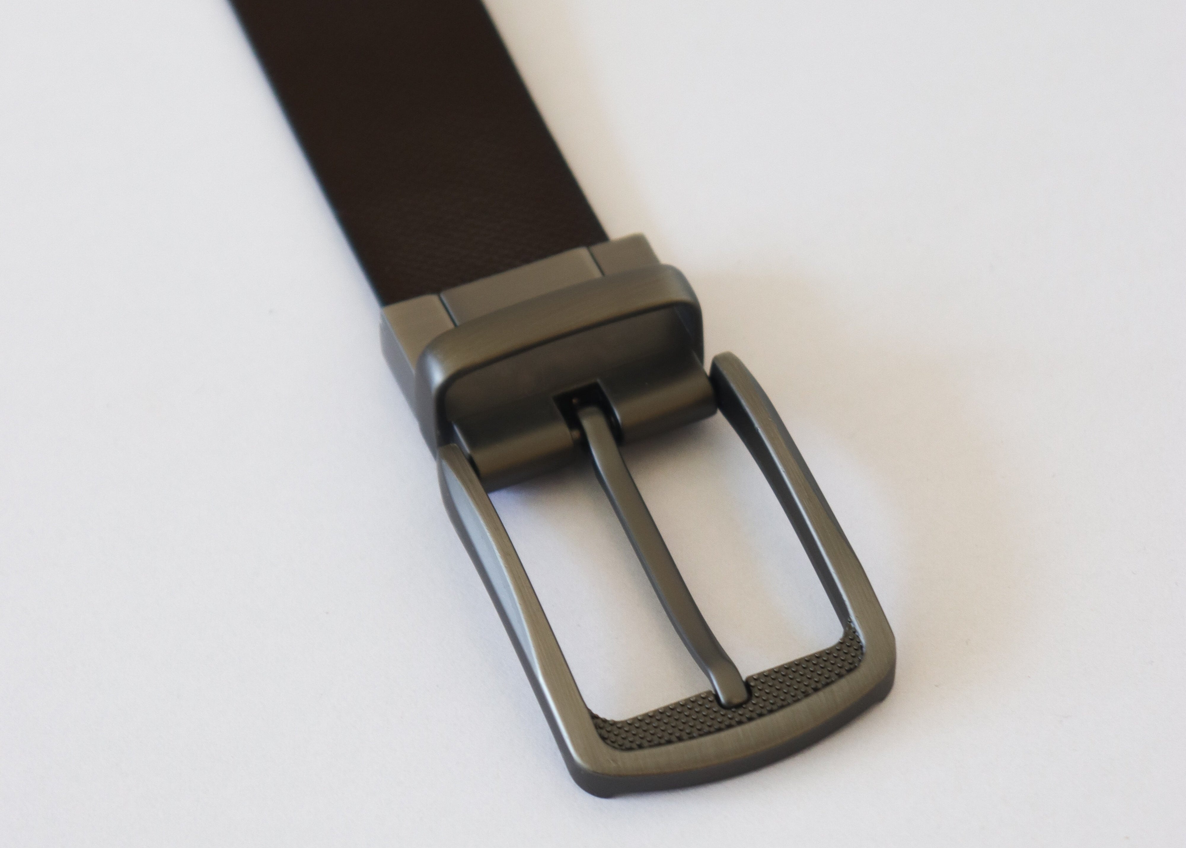 Men's Reversible Genuine Leather Belt - Black & Brown