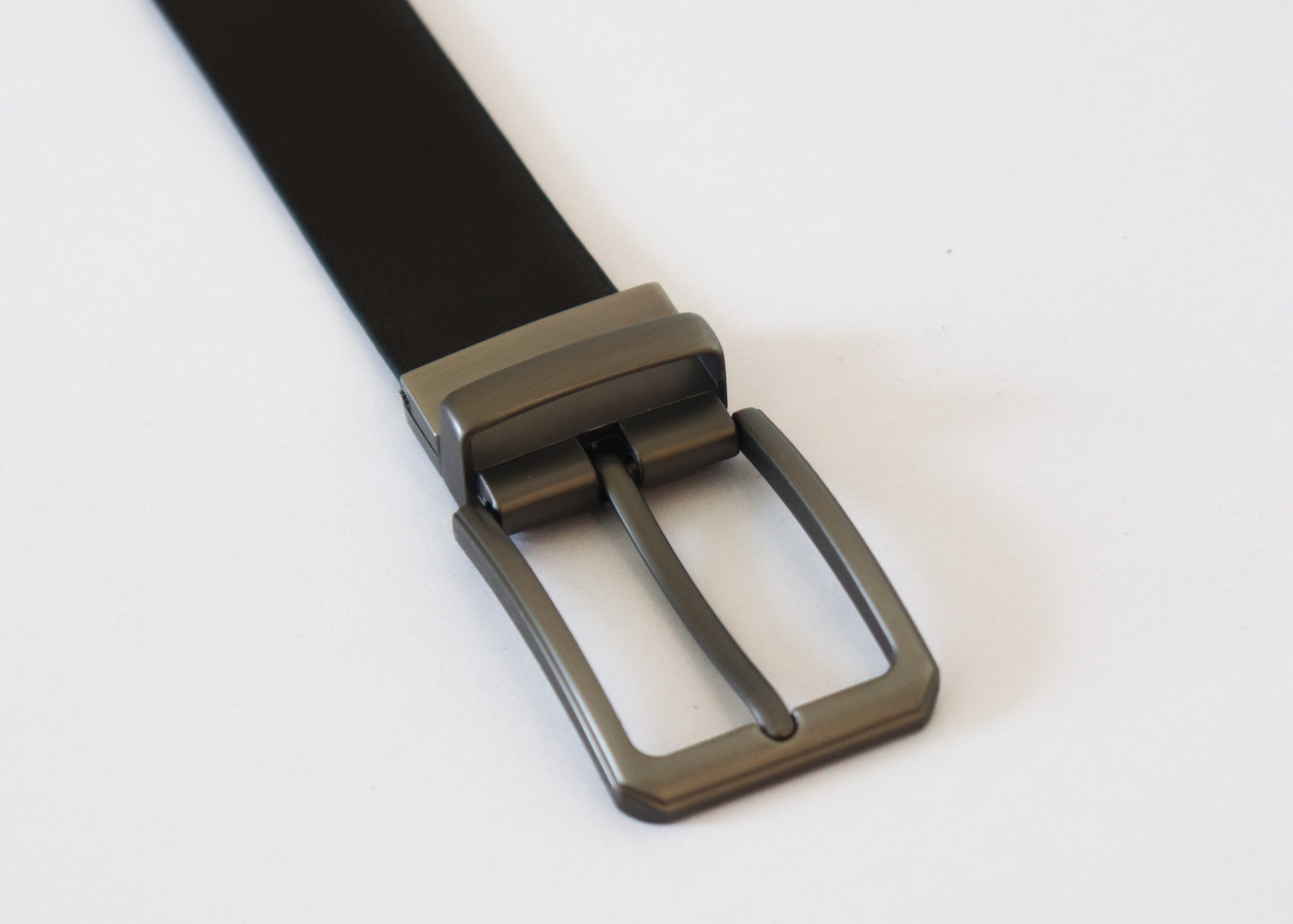 Men's Reversible Genuine Leather Belt - Black & Tan