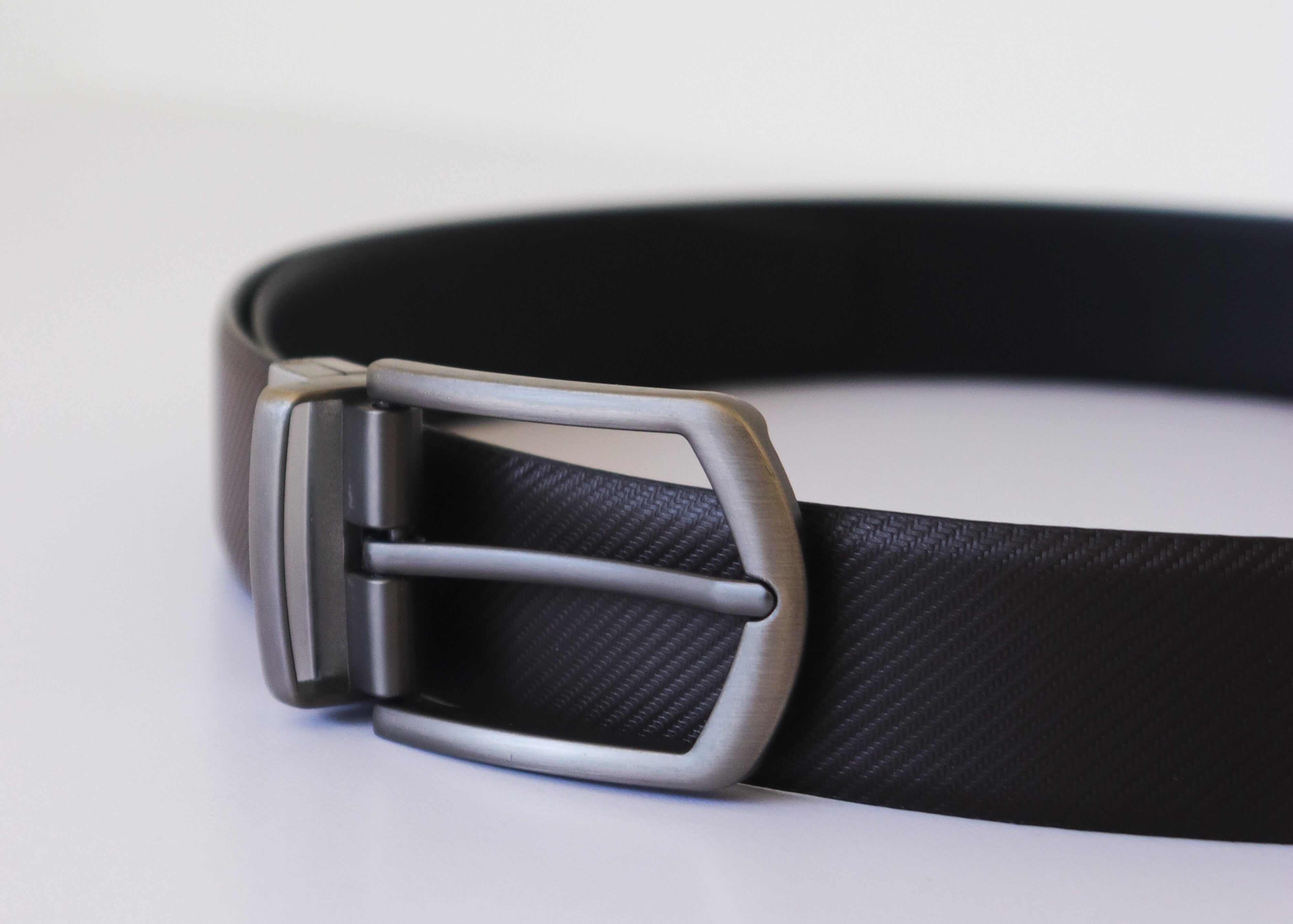 Men's Reversible Genuine Leather Belt - Black & Brown