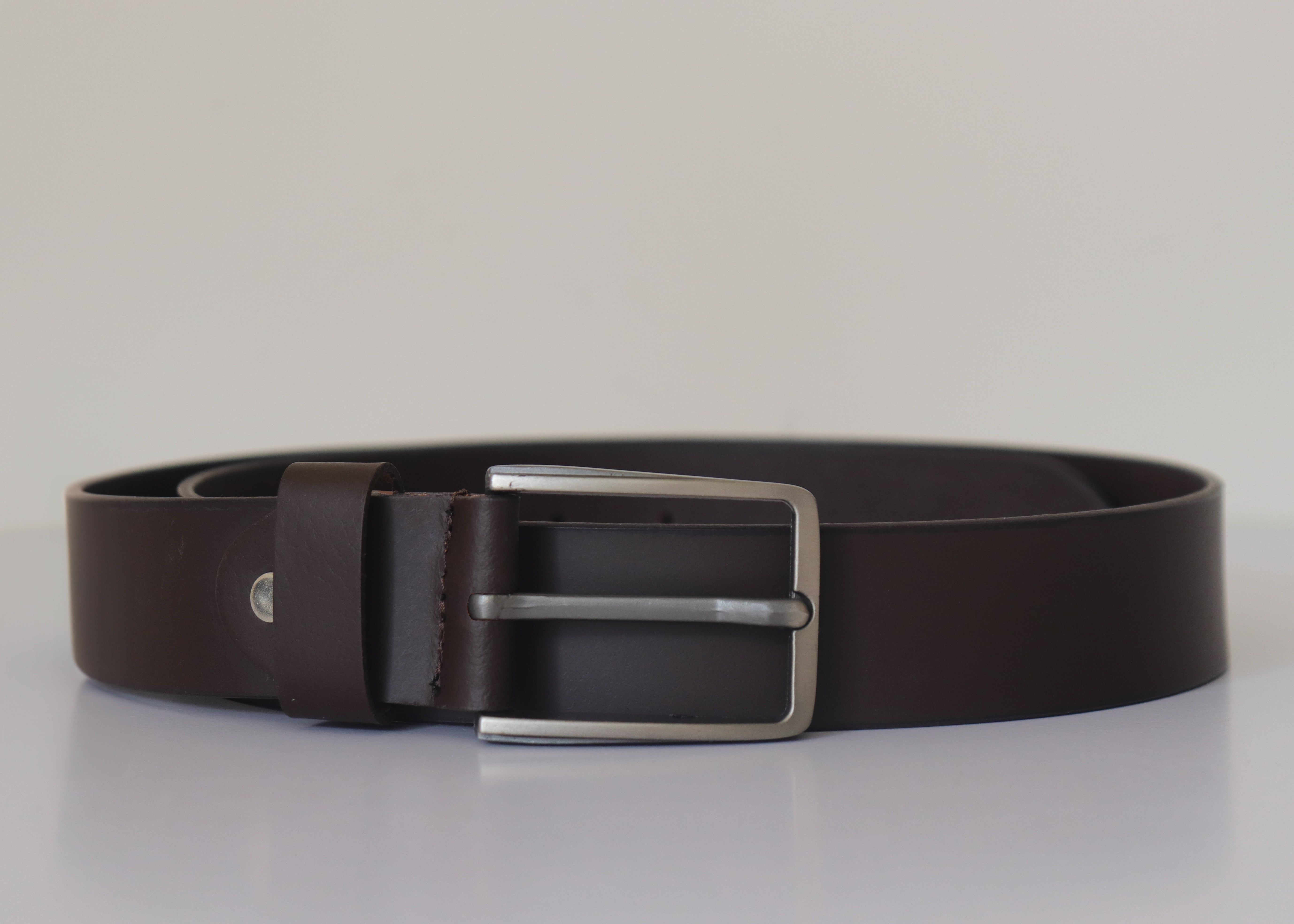 Men's Genuine Leather Belt - Brown