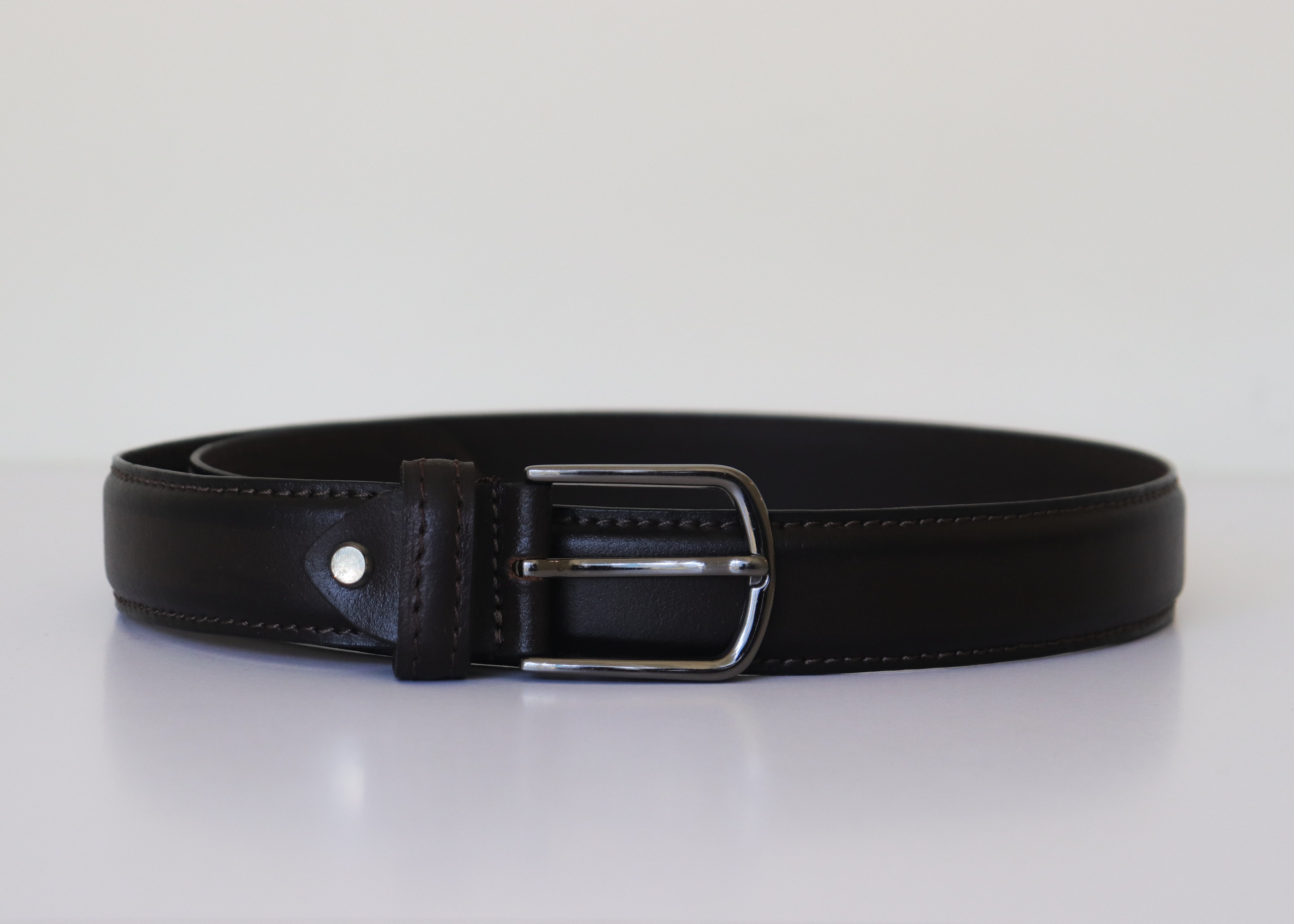 Men's Genuine Leather Belt - Brown