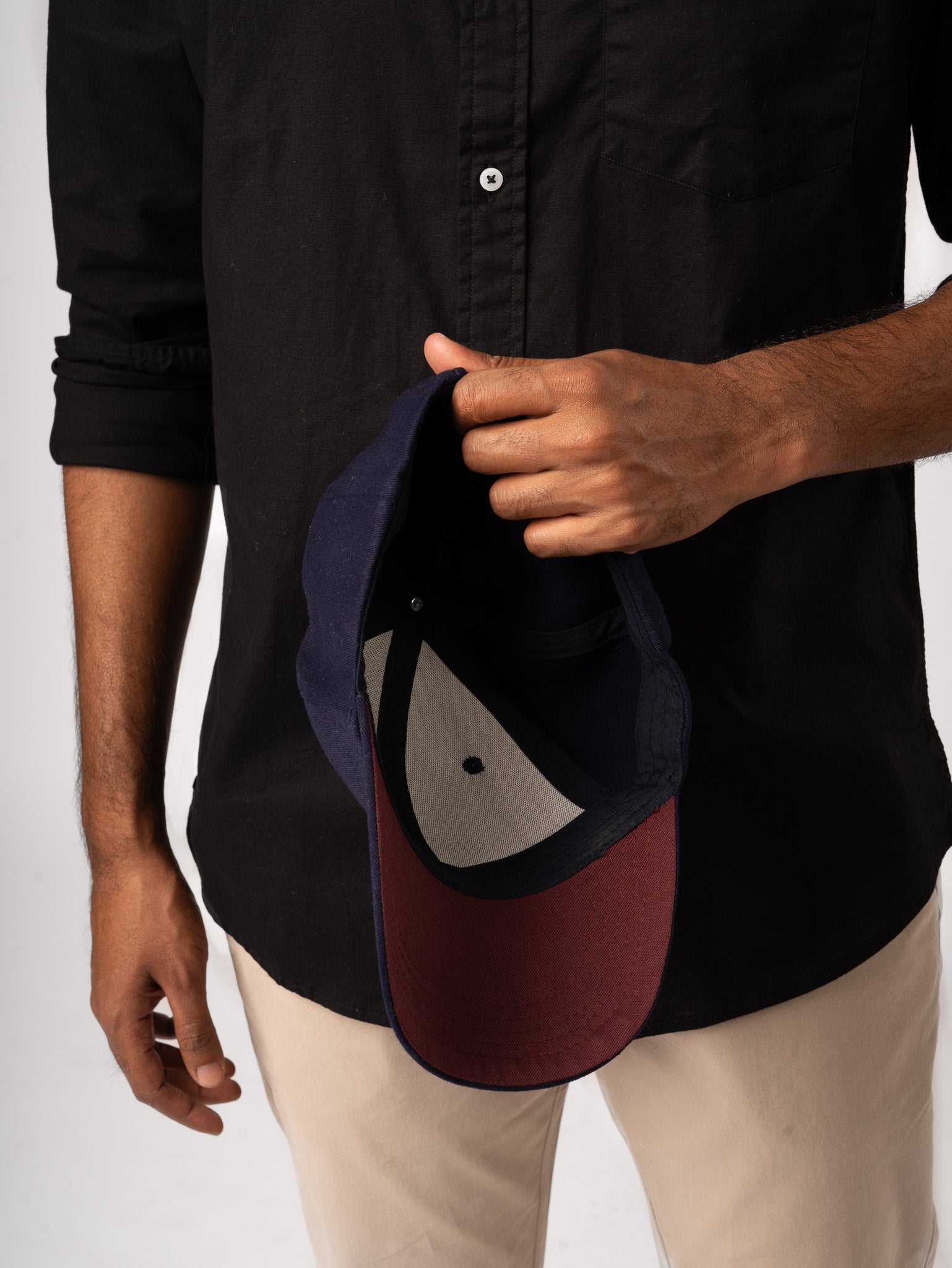 Mr.Brown Navy Cap