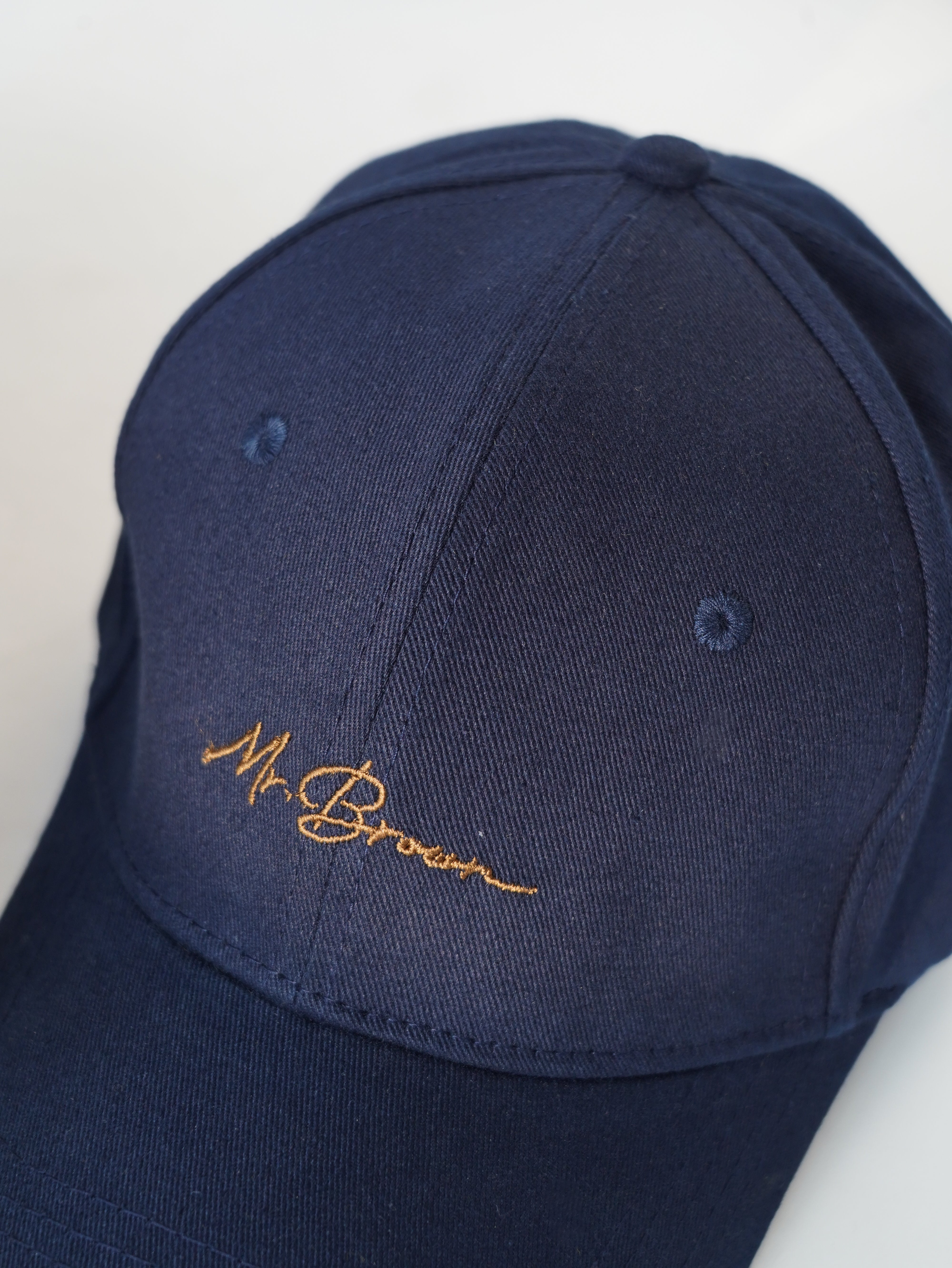 Mr.Brown Navy Cap