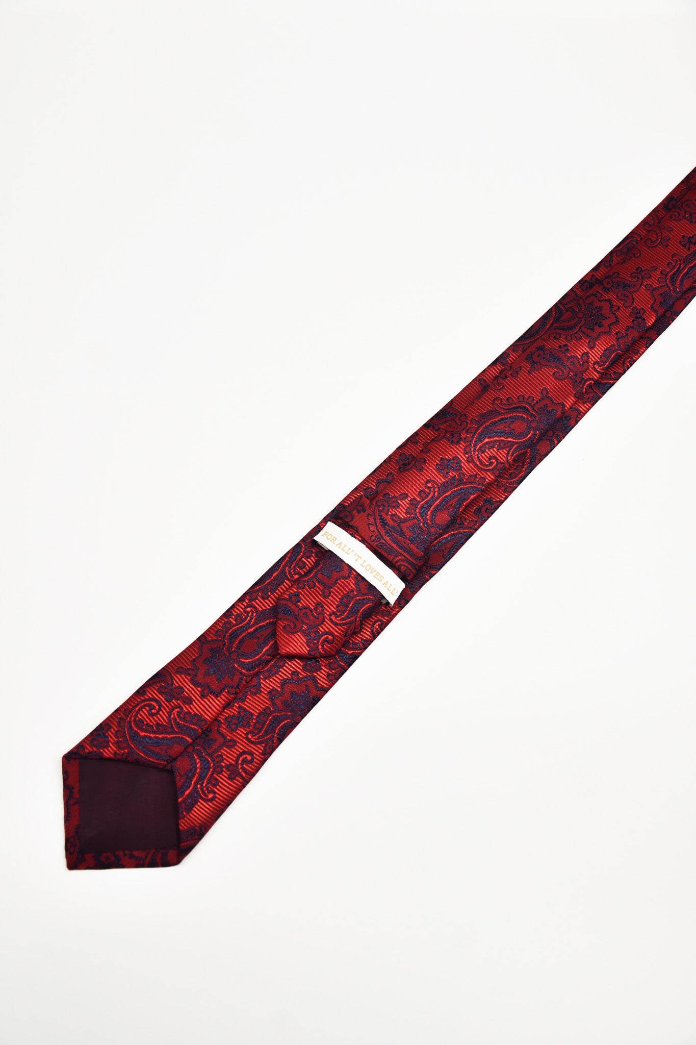 Men's Perfect Jacquard Microfibre Formal Tie 150cm - Red