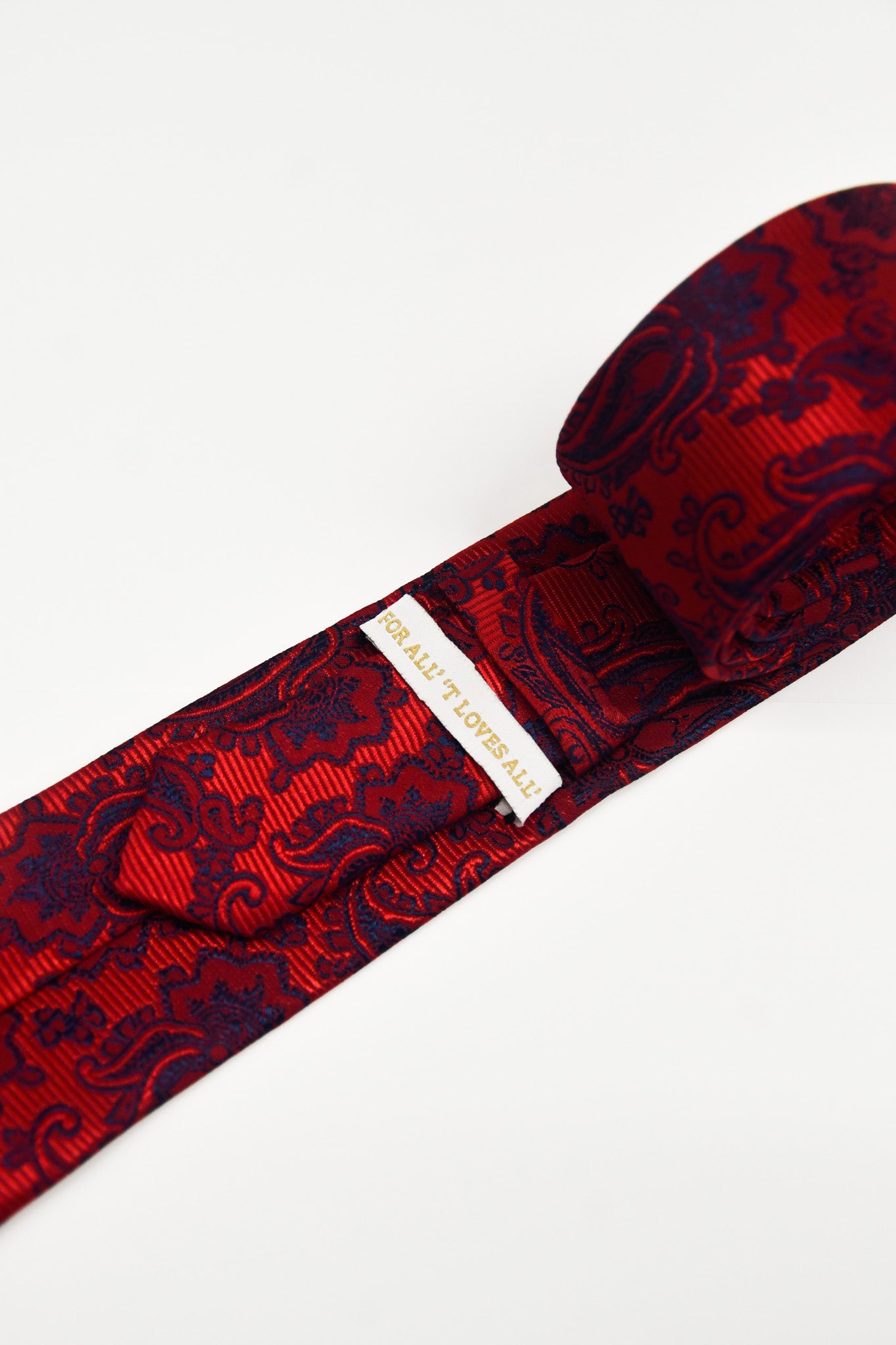 Men's Perfect Jacquard Microfibre Formal Tie 150cm - Red