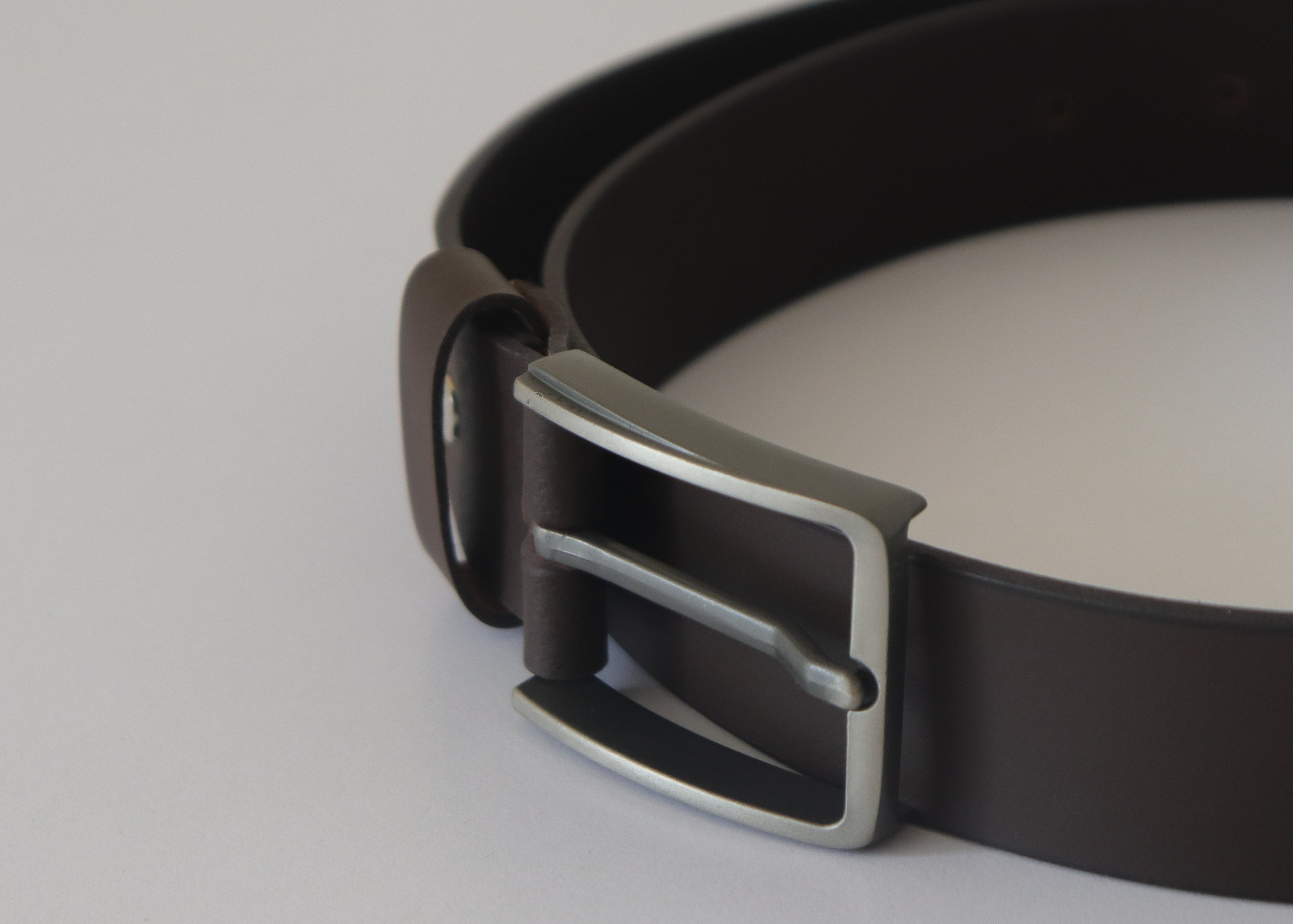 Men's Genuine Leather Belt - Brown