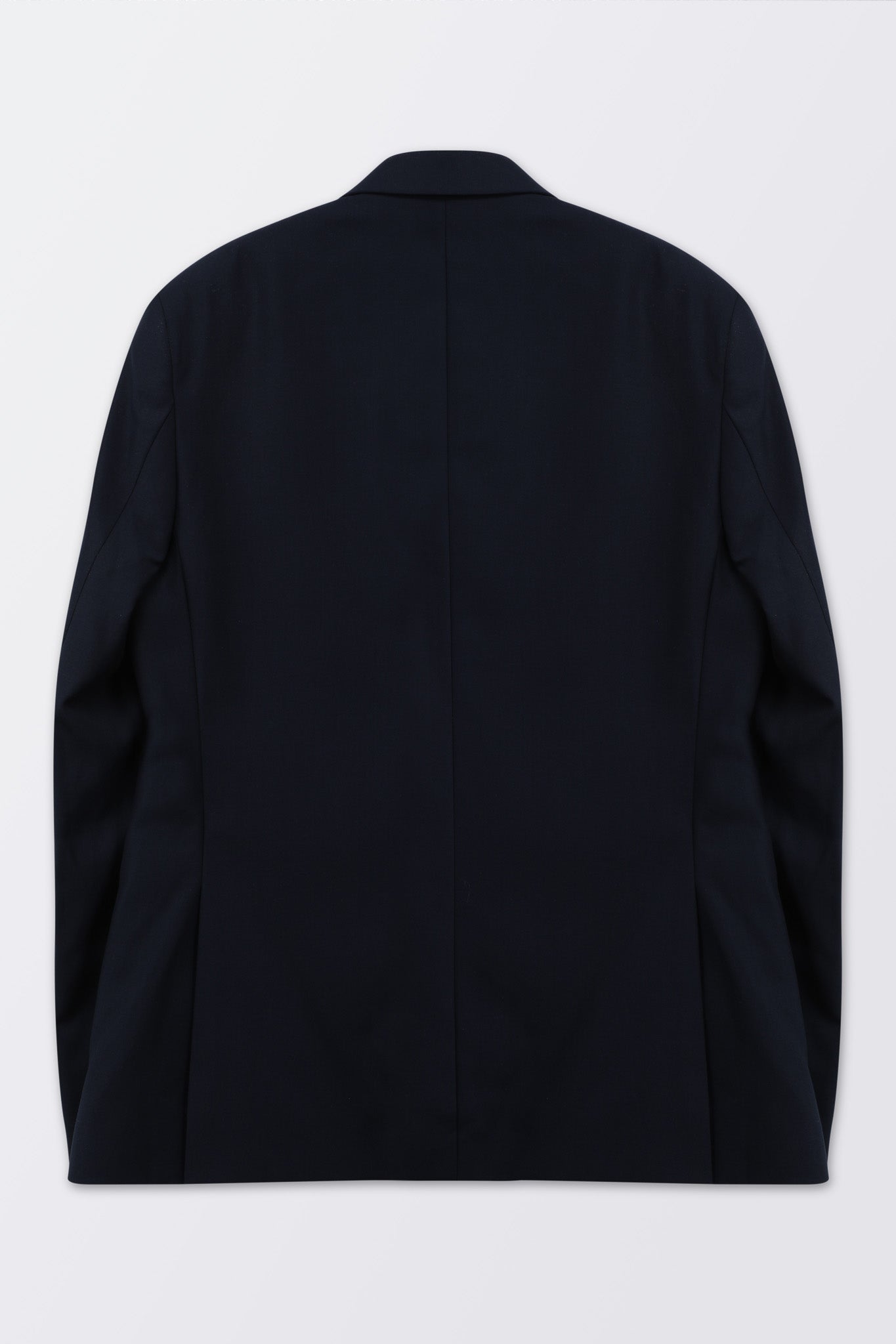 T the brand Slim Fit Fully Lined Solid Blazer - Navy