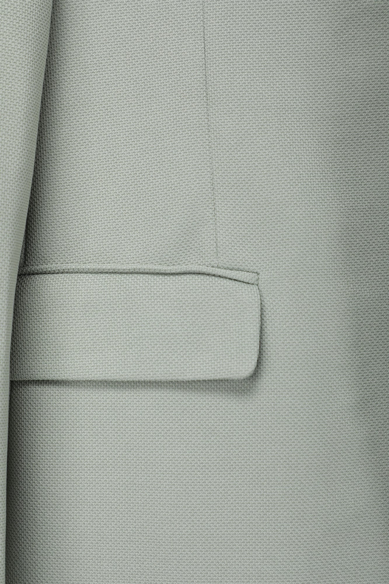 T the brand Slim Fit Knit Blazer - Green