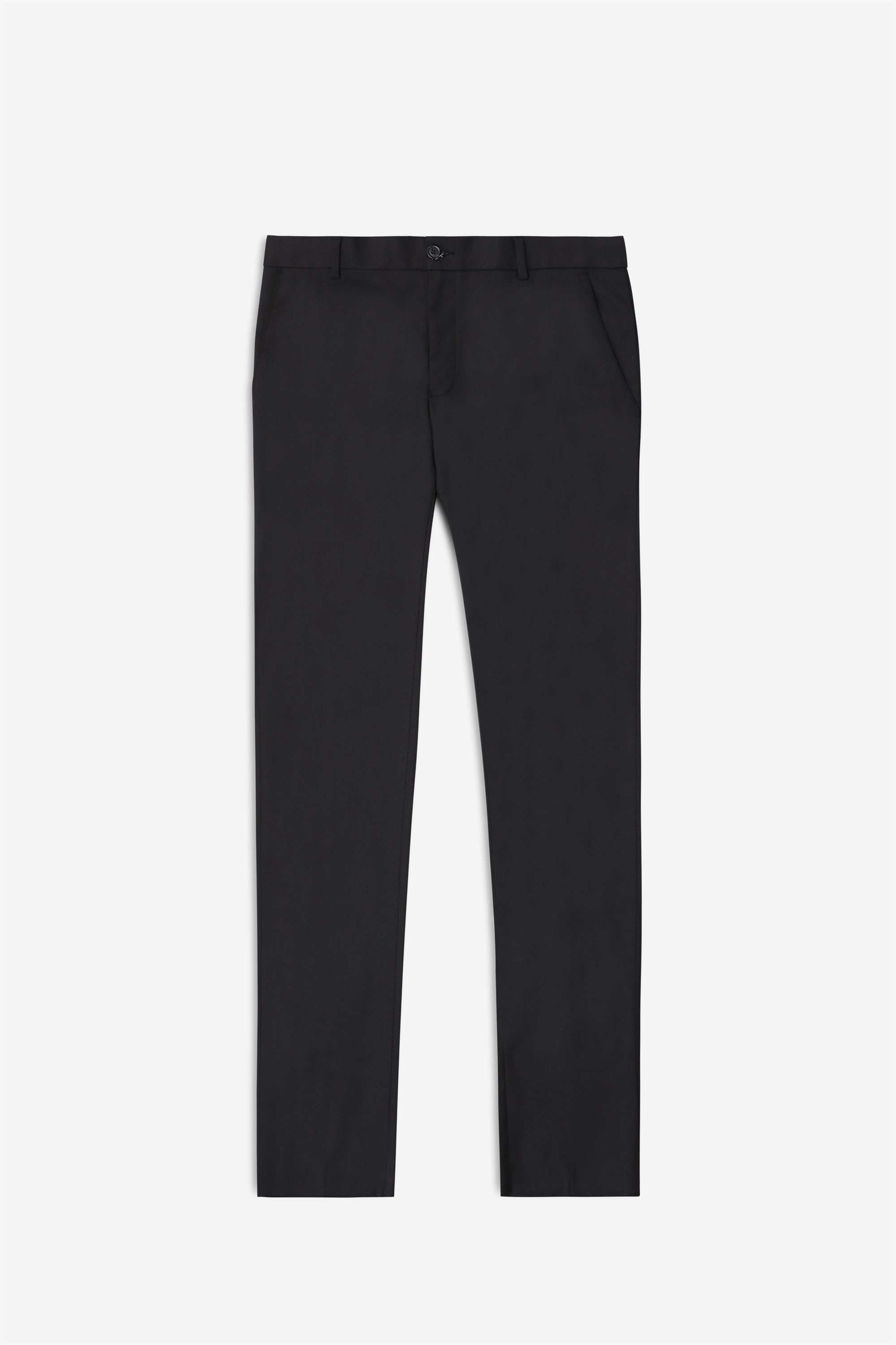 T the brand Stretch Formal Flat Front Trouser - Black