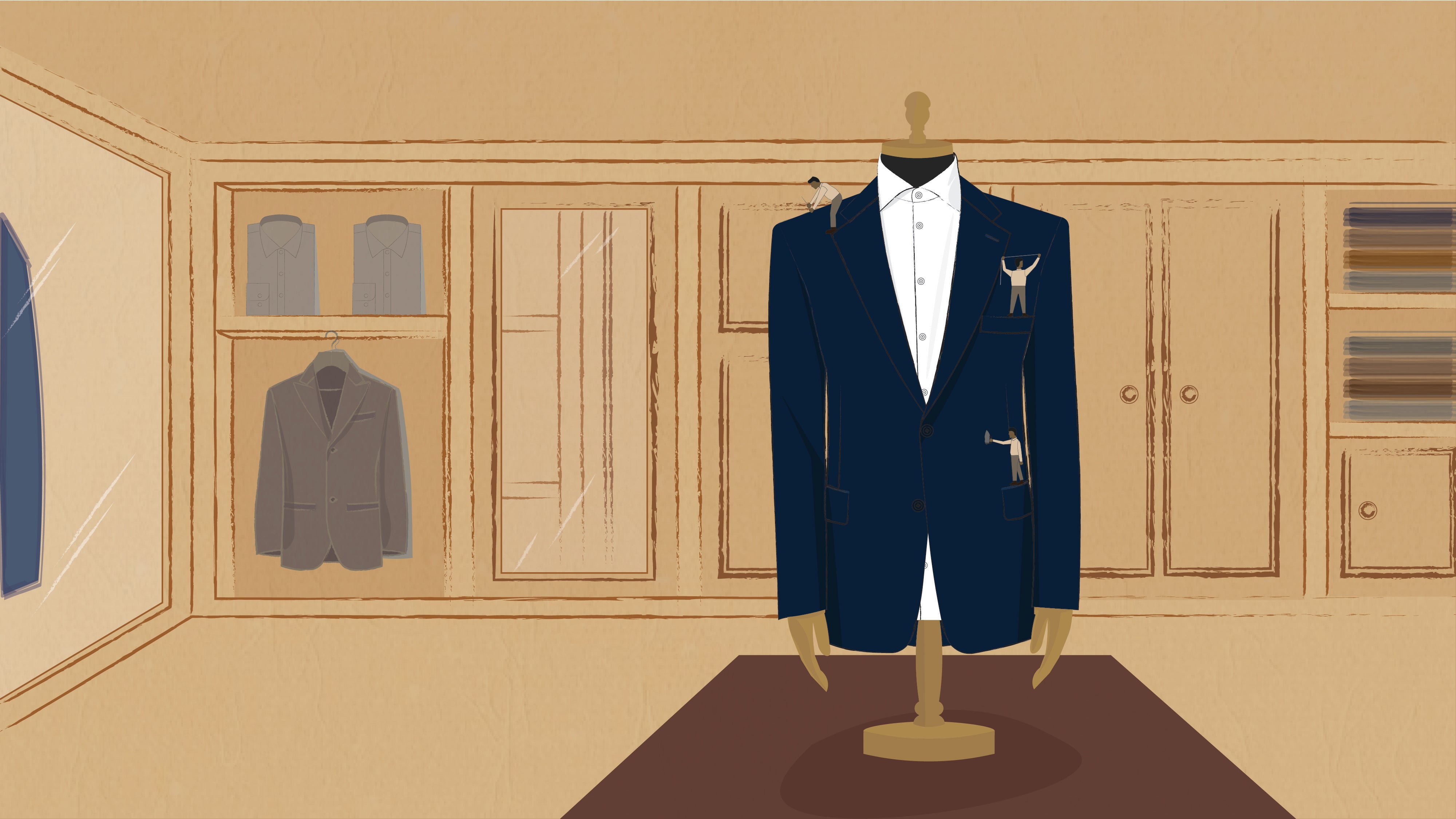 Behind the Seams : The Key to a Distinguished Bespoke Suit