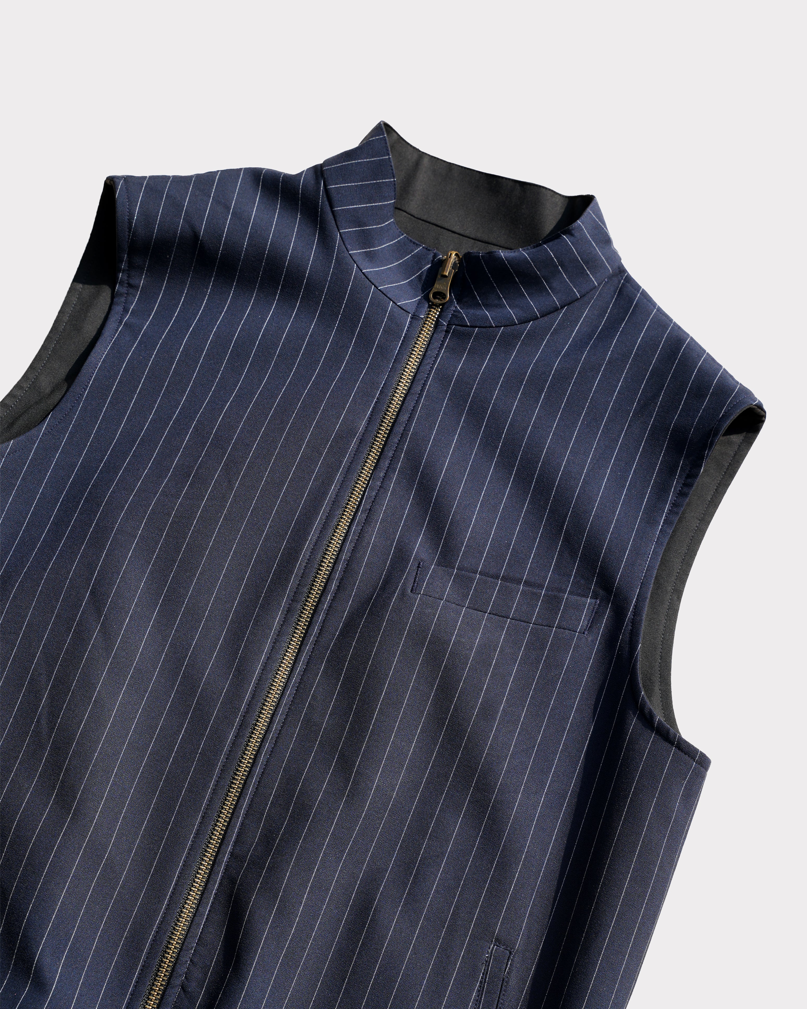 Bare Brown Reversible Jacket - Navy & Black