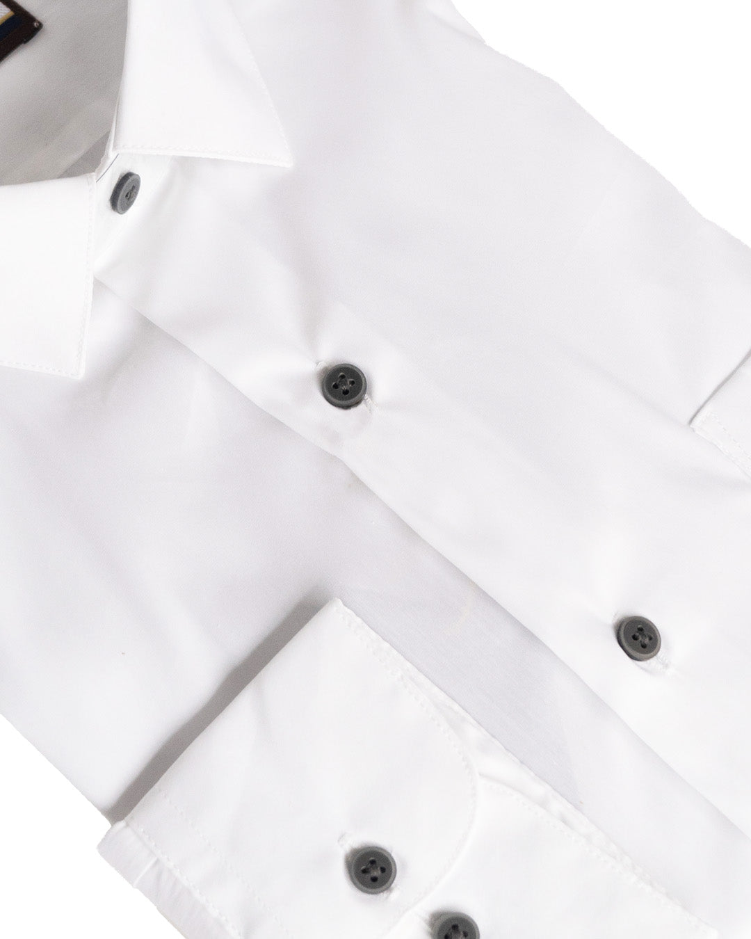 T the Brand Classic White Cotton Stretch Shirt