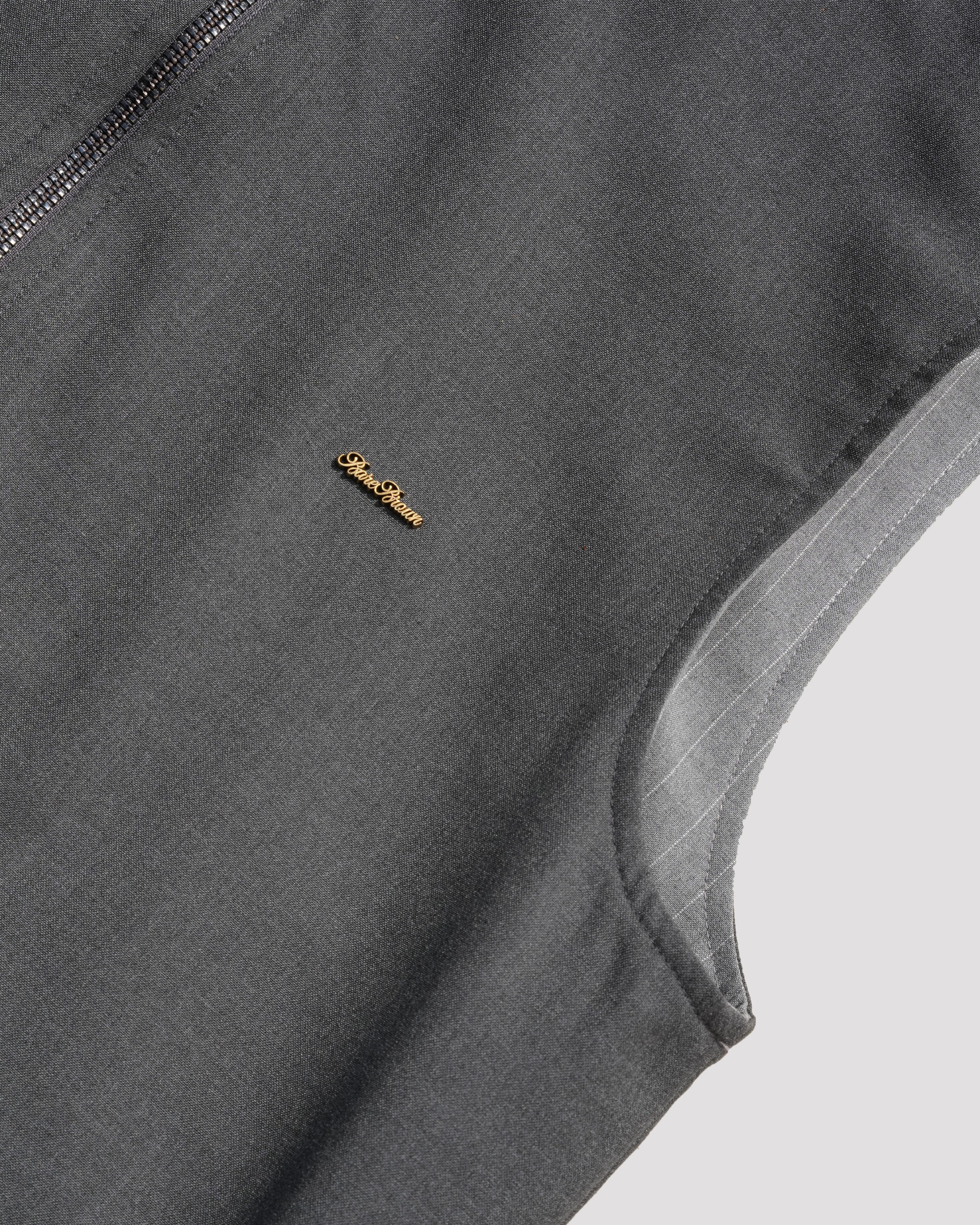 Bare Brown Reversible Jacket - Grey & Charcoal