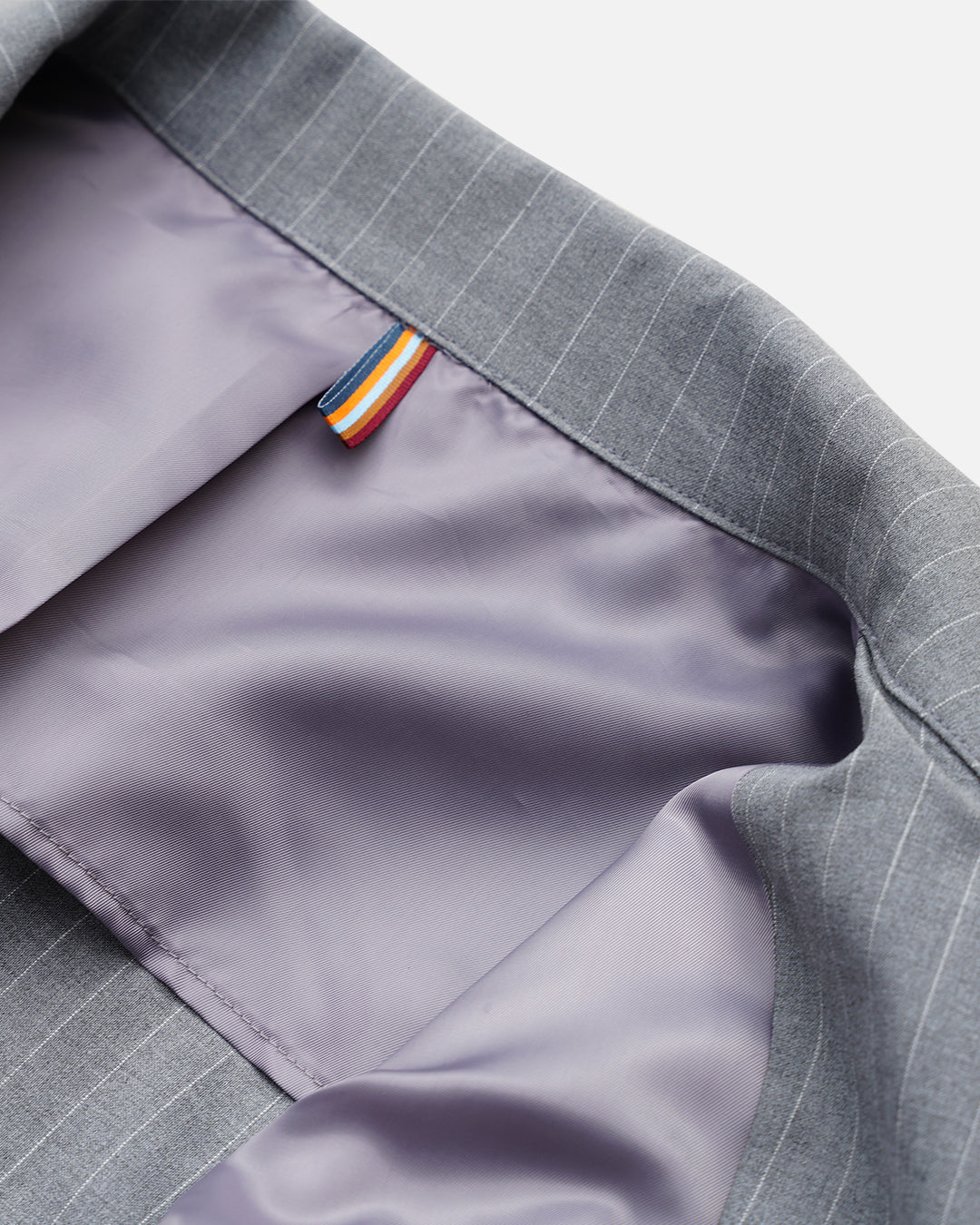 Bare Brown Striped Shacket - Grey