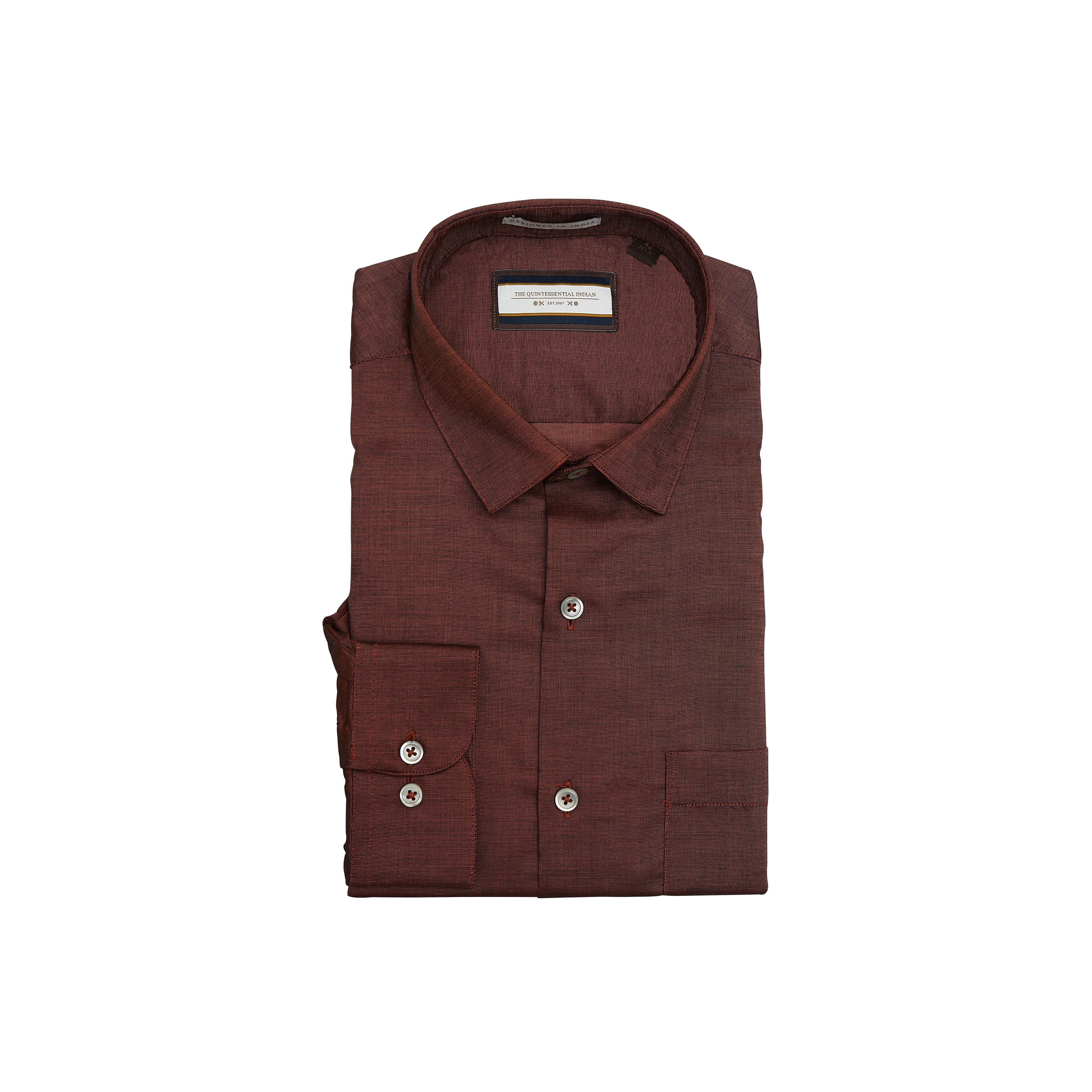 Rust color Pick and Pick Shirt