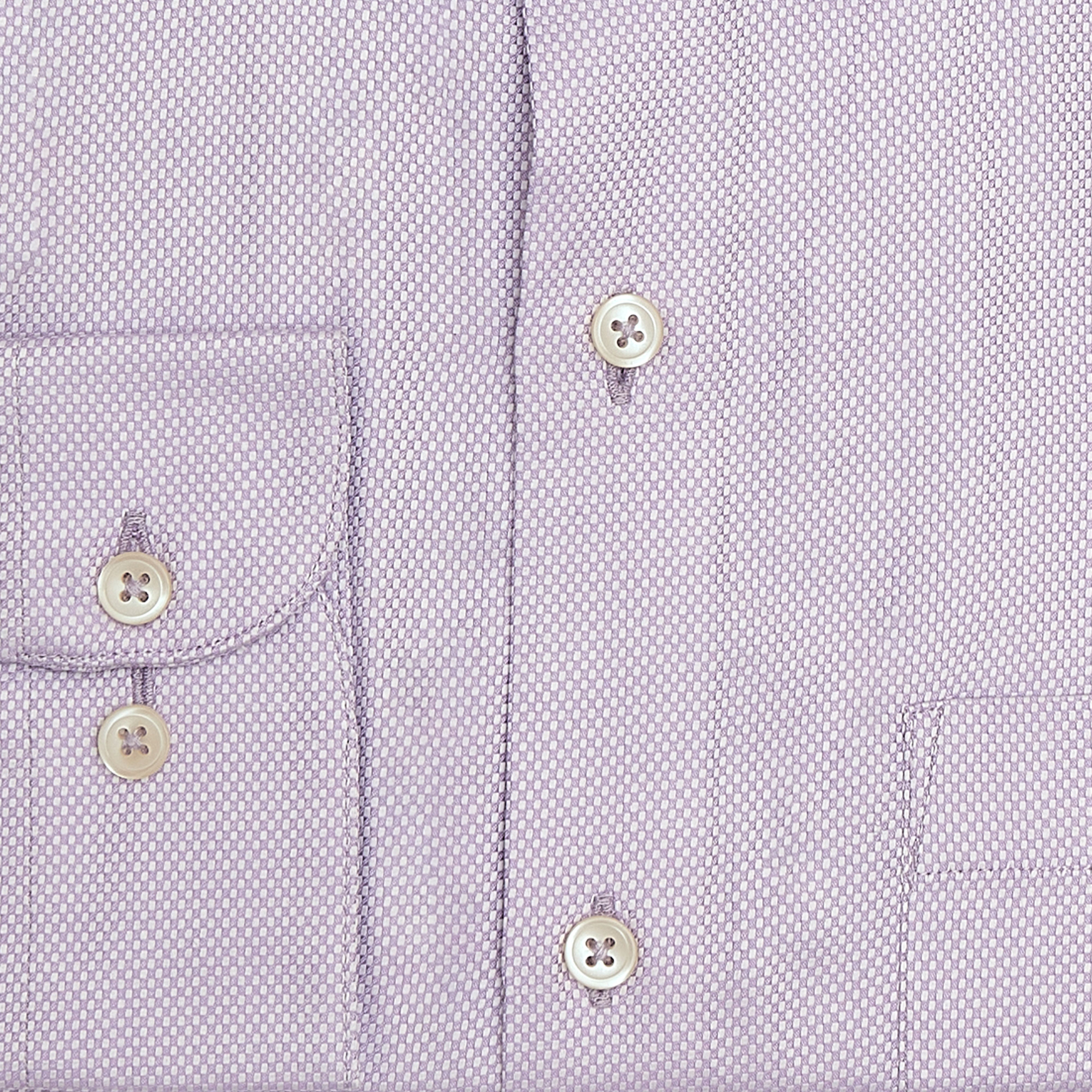 Lilac Fine Dobby Workwear Shirt